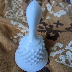 Milk glass bell